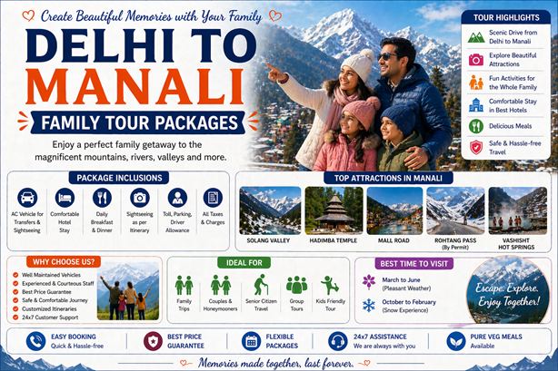 Delhi-to-Manali-Family-Tour-Packages