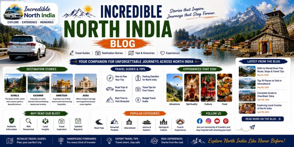 Incredible North India Blog