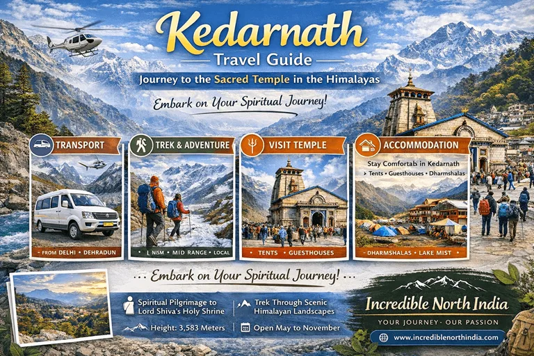 Uttarakhand pilgrimage route planning from Delhi