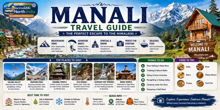 Manali Travel Guide – Complete Travel Plan, Itinerary, Budget, Routes & Expert Tips