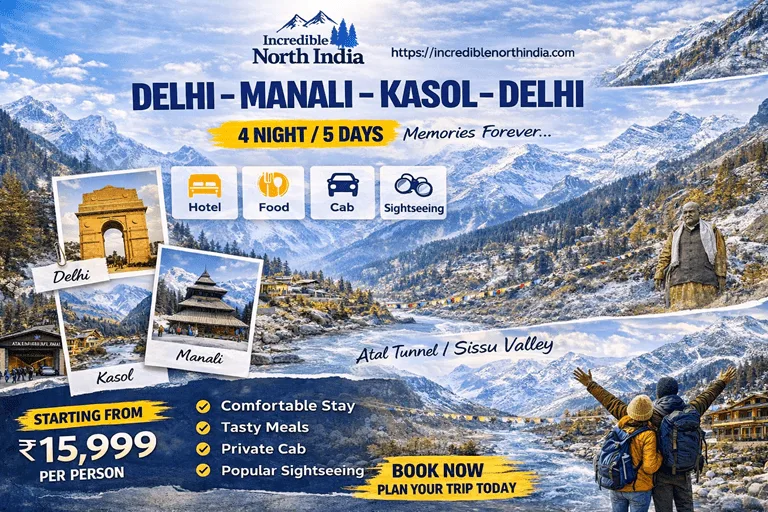 Manali and Kasol private tour