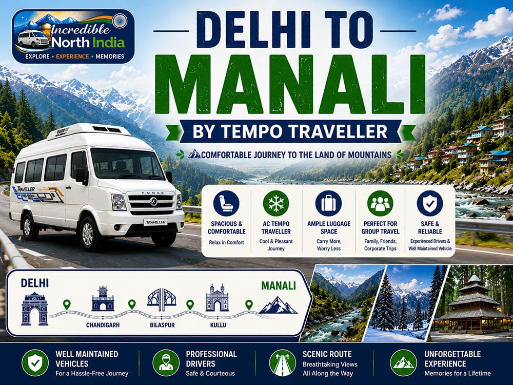 Delhi to Manali Traveller