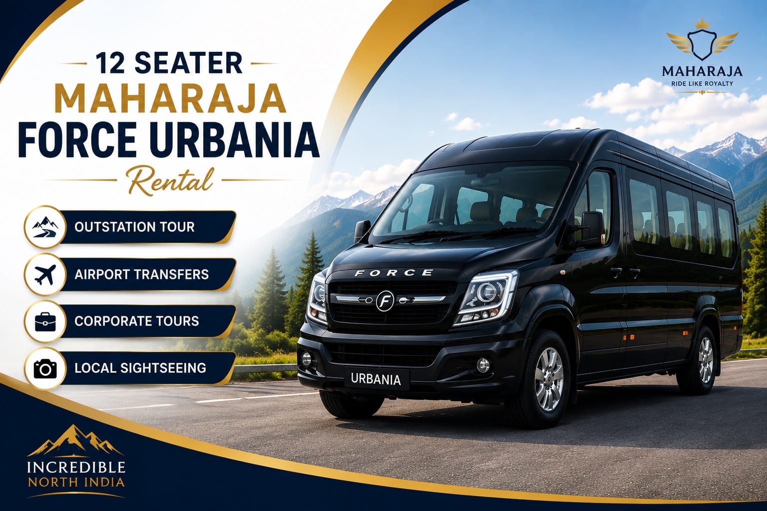 Premium Force Urbania for Mussoorie family vacation