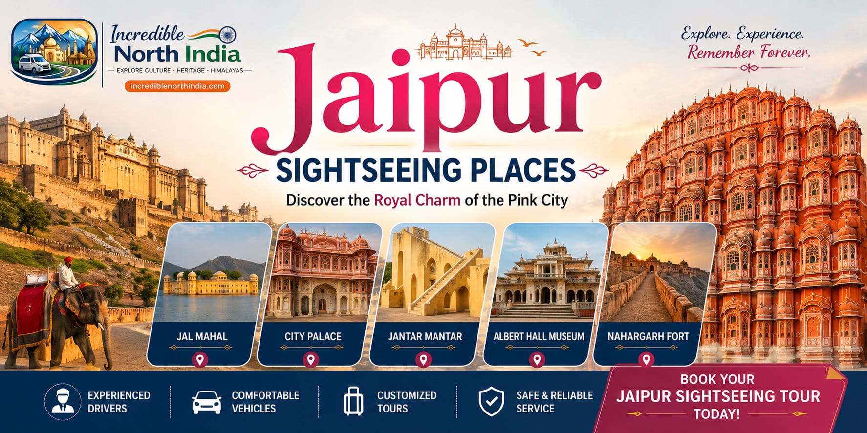 Jaipur Sightseeing Place image banner