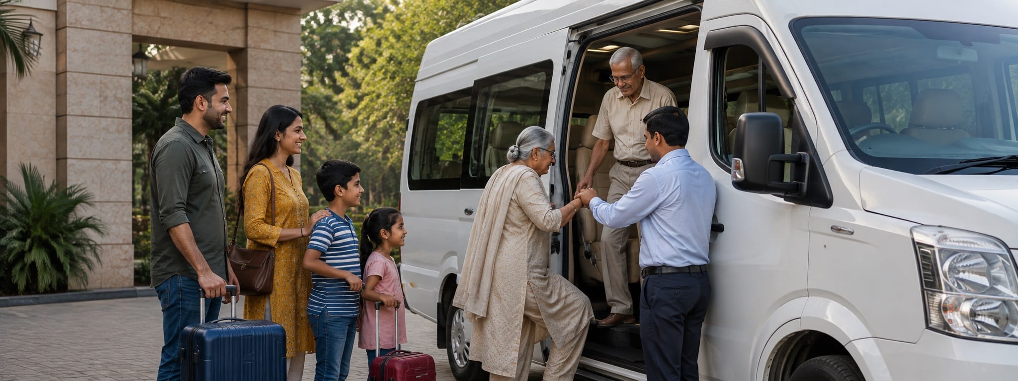 Best Tempo Traveller for Families with Senior Citizens