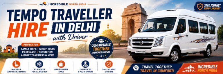 12 Seater Tempo Traveller on rent in Delhi with driver