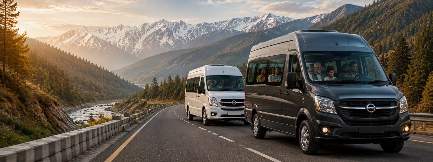 family group vehicle for Manali road trip