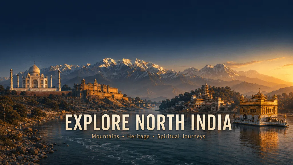 North India mountains, heritage and spiritual destinations