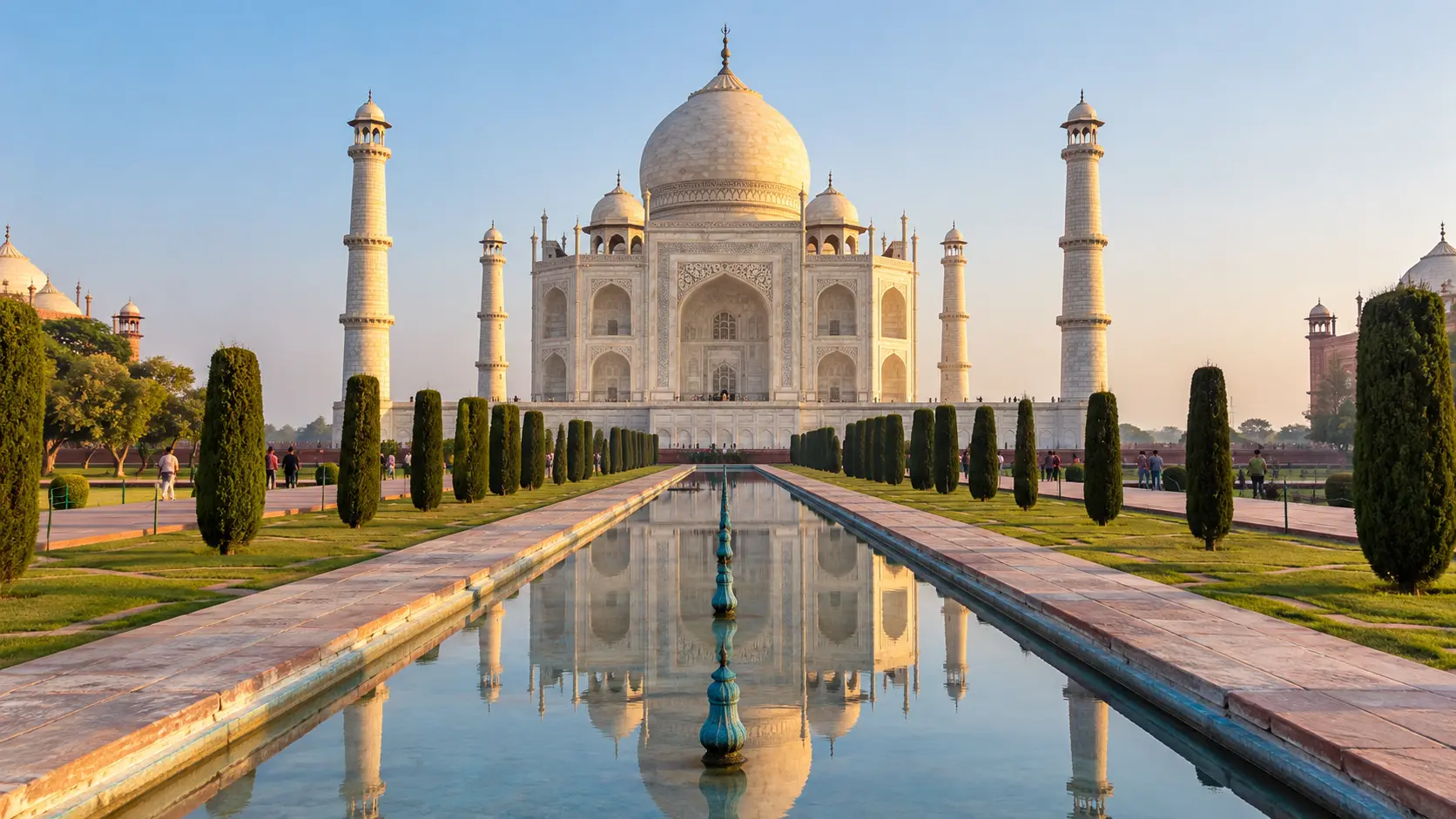 Agra is world-famous for the Taj Mahal, a UNESCO World Heritage Site