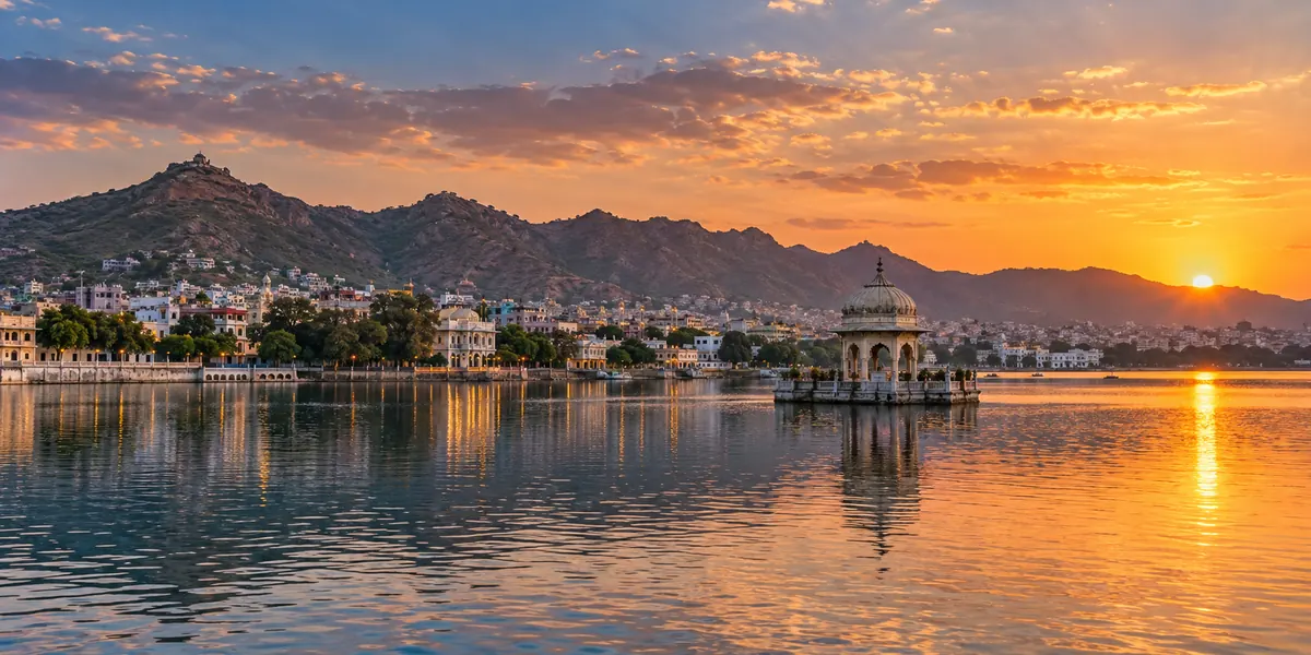AI-generated illustrative scene for Ajmer; not a verified destination photograph.