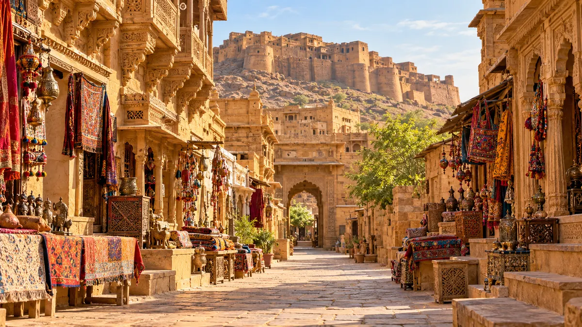 AI-generated illustrative scene for Barmer; not a verified destination photograph.