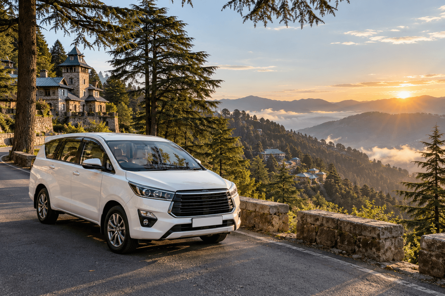 Delhi to Chail car rental with driver