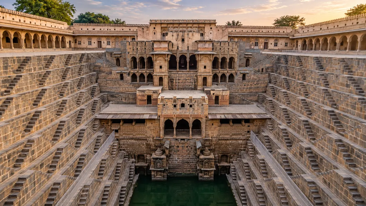AI-generated illustrative scene for Dausa; not a verified destination photograph.
