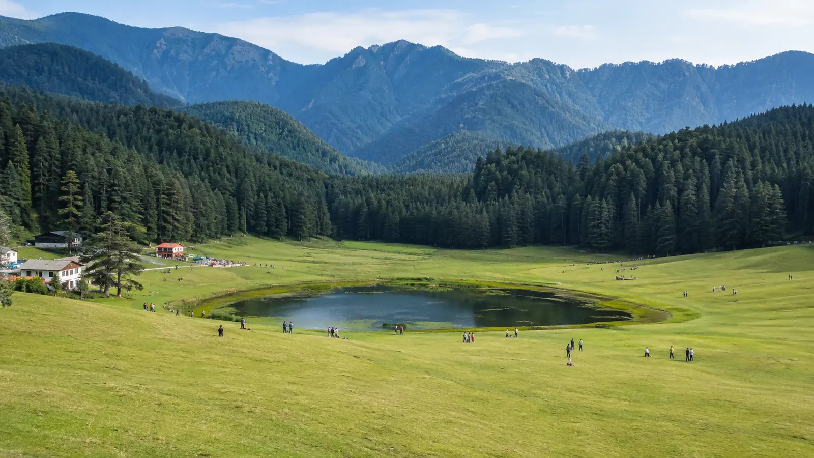 Delhi to Khajjiar tempo traveller route