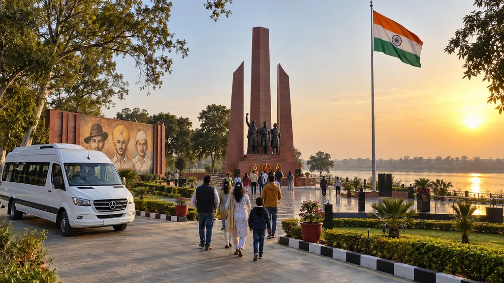 Delhi to Firozpur Tempo Traveller destination view