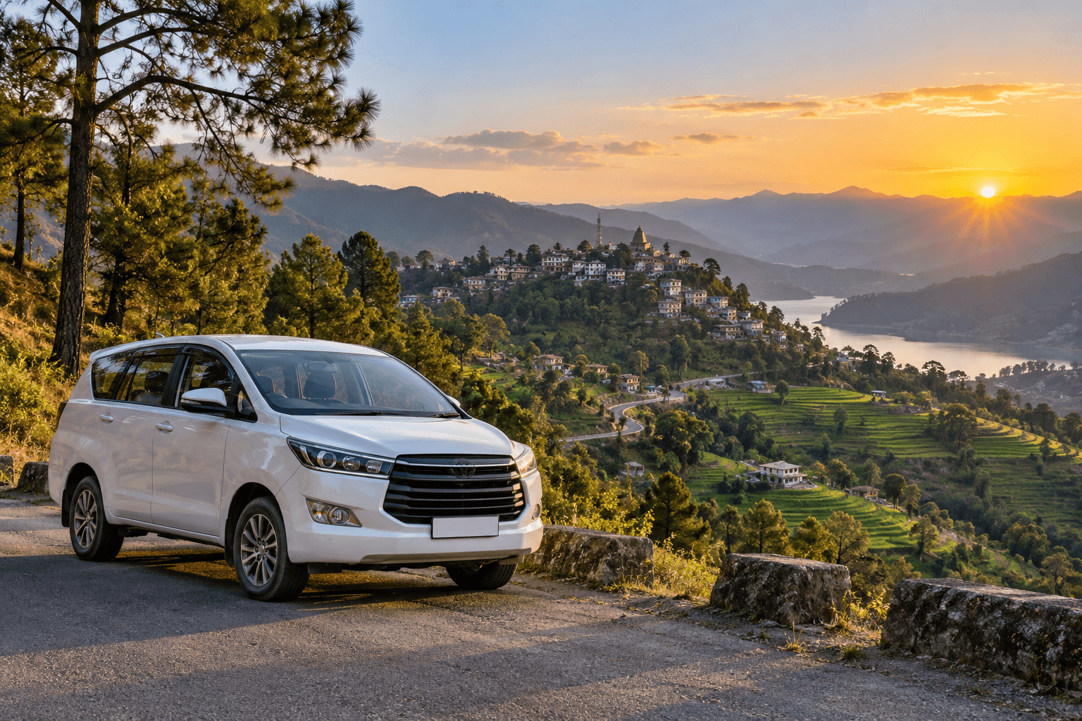 Delhi to Hamirpur car rental with driver