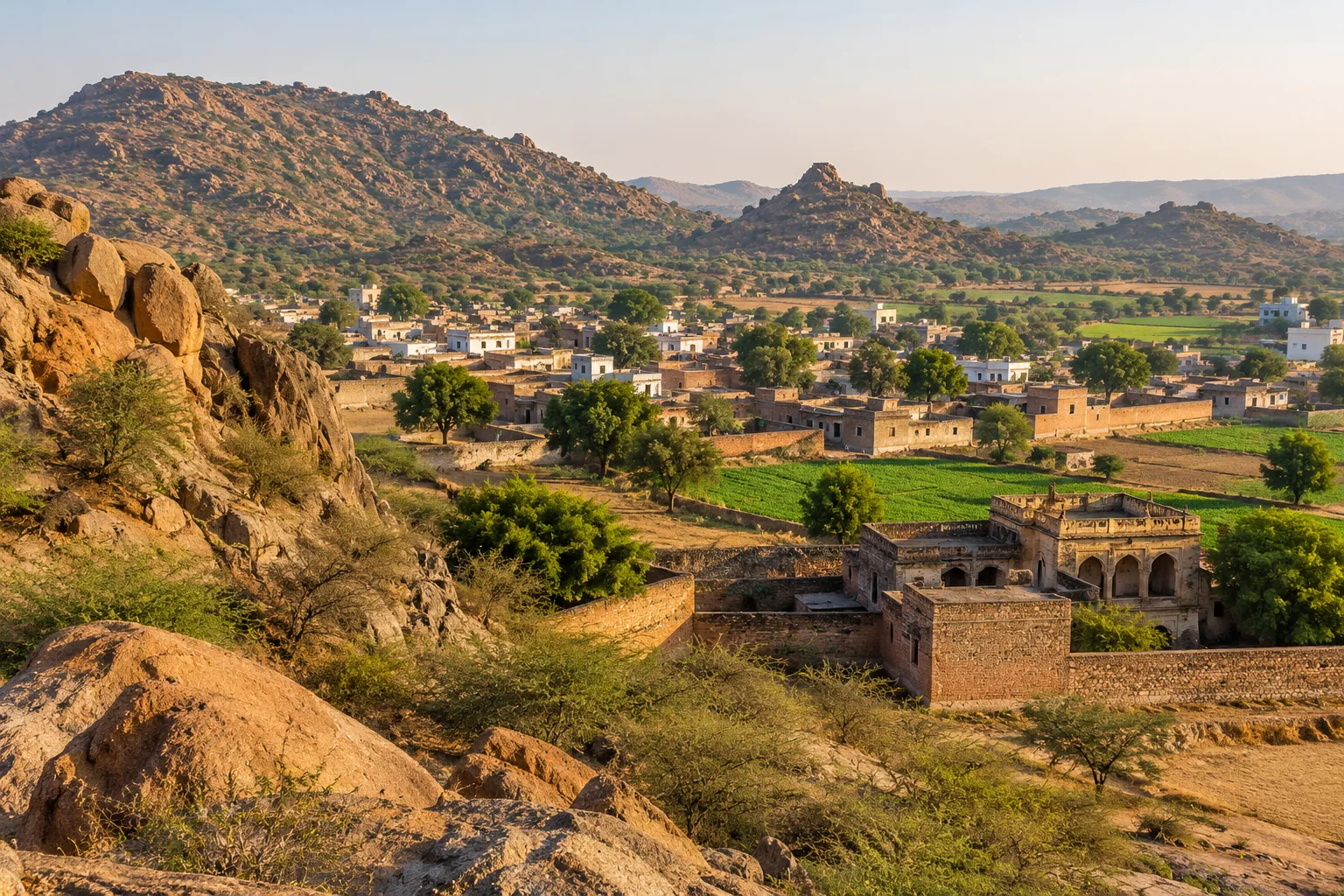 Illustrative Charkhi Dadri, Haryana destination scene