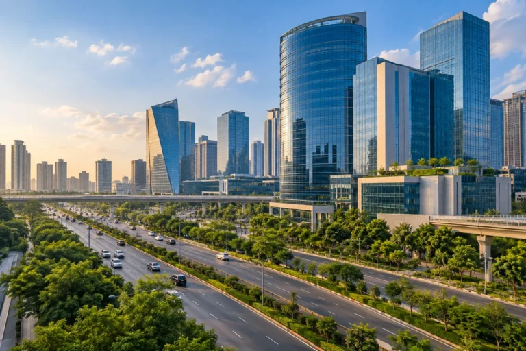 Illustrative Gurugram, Haryana destination scene