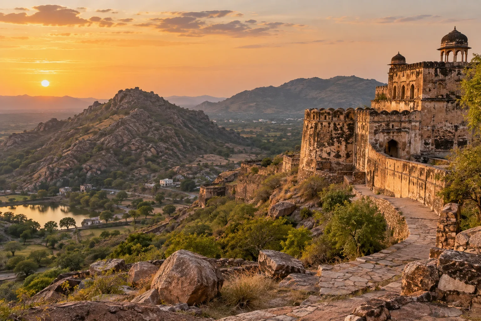 Illustrative Mahendragarh, Haryana destination scene