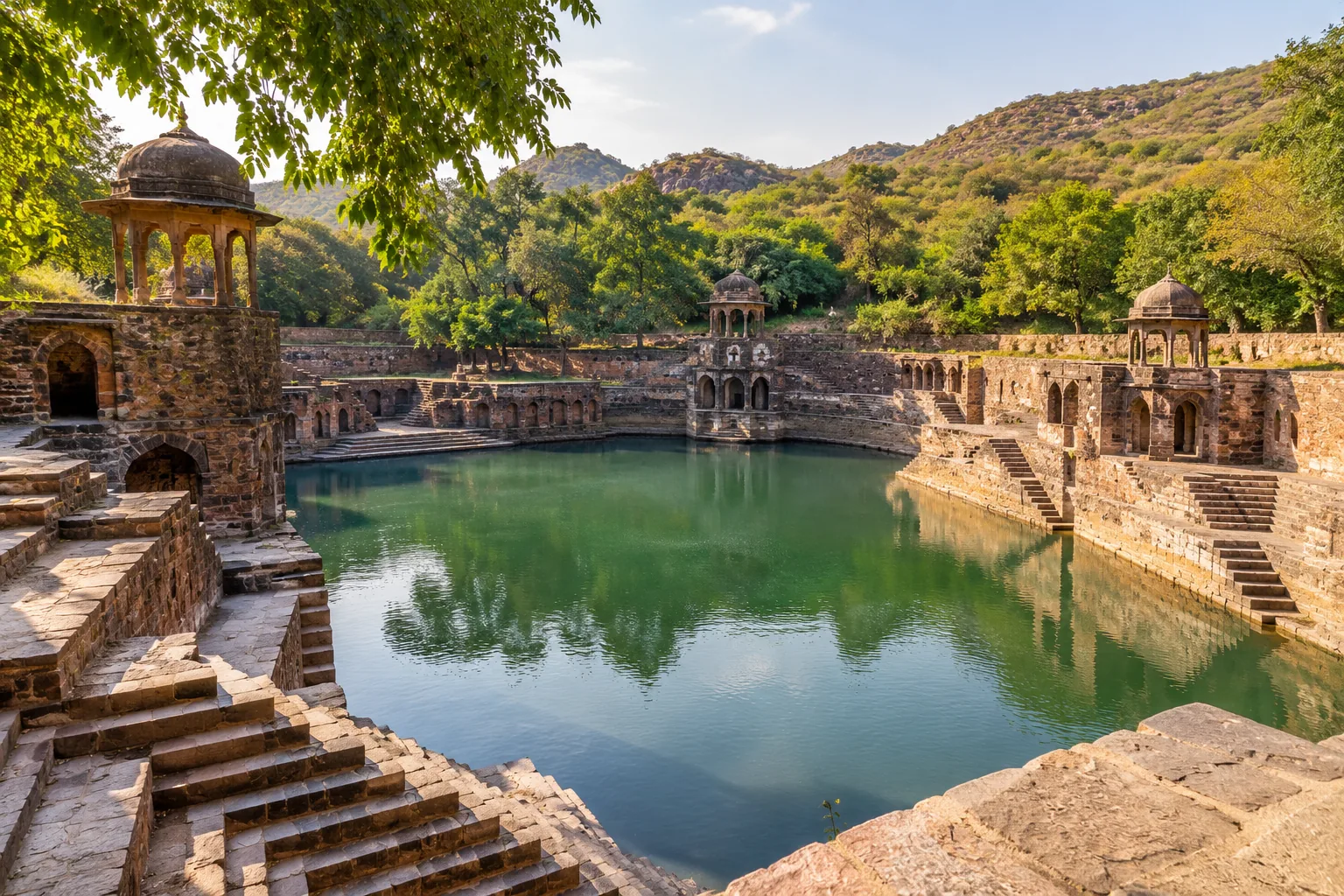 Illustrative Surajkund, Haryana destination scene