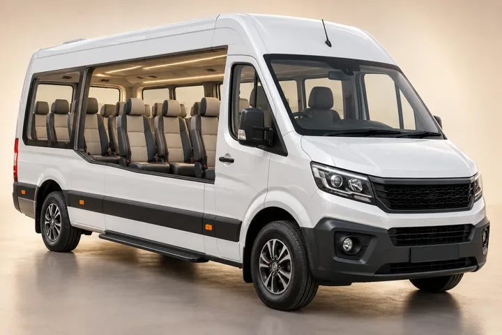 Illustrative 12 Seater Urbania cabin