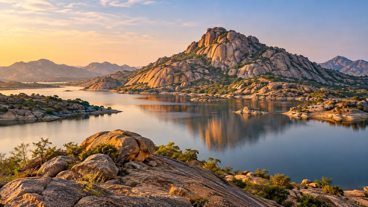 AI-generated illustrative scene for Jawai; not a verified destination photograph.