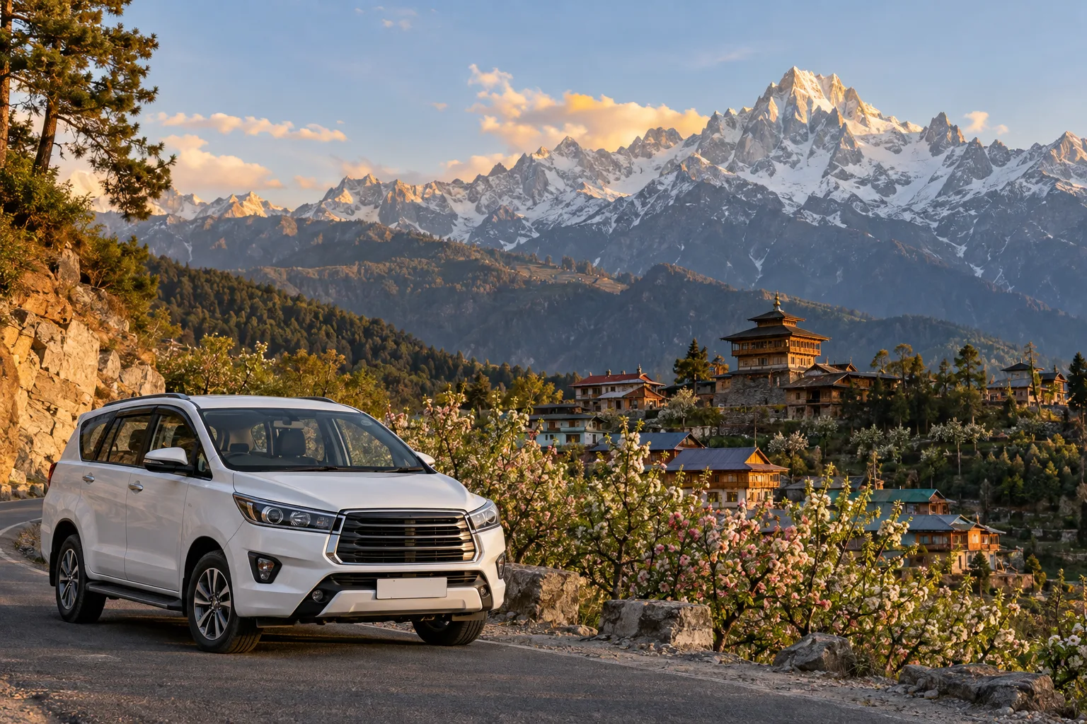 Illustrative Himachal destination image for Kalpa Urbania trip