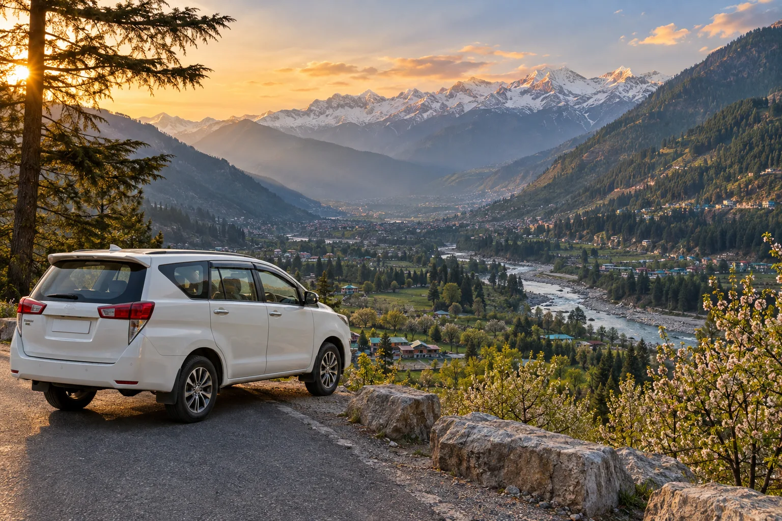 Illustrative Himachal destination image for Kullu Urbania trip
