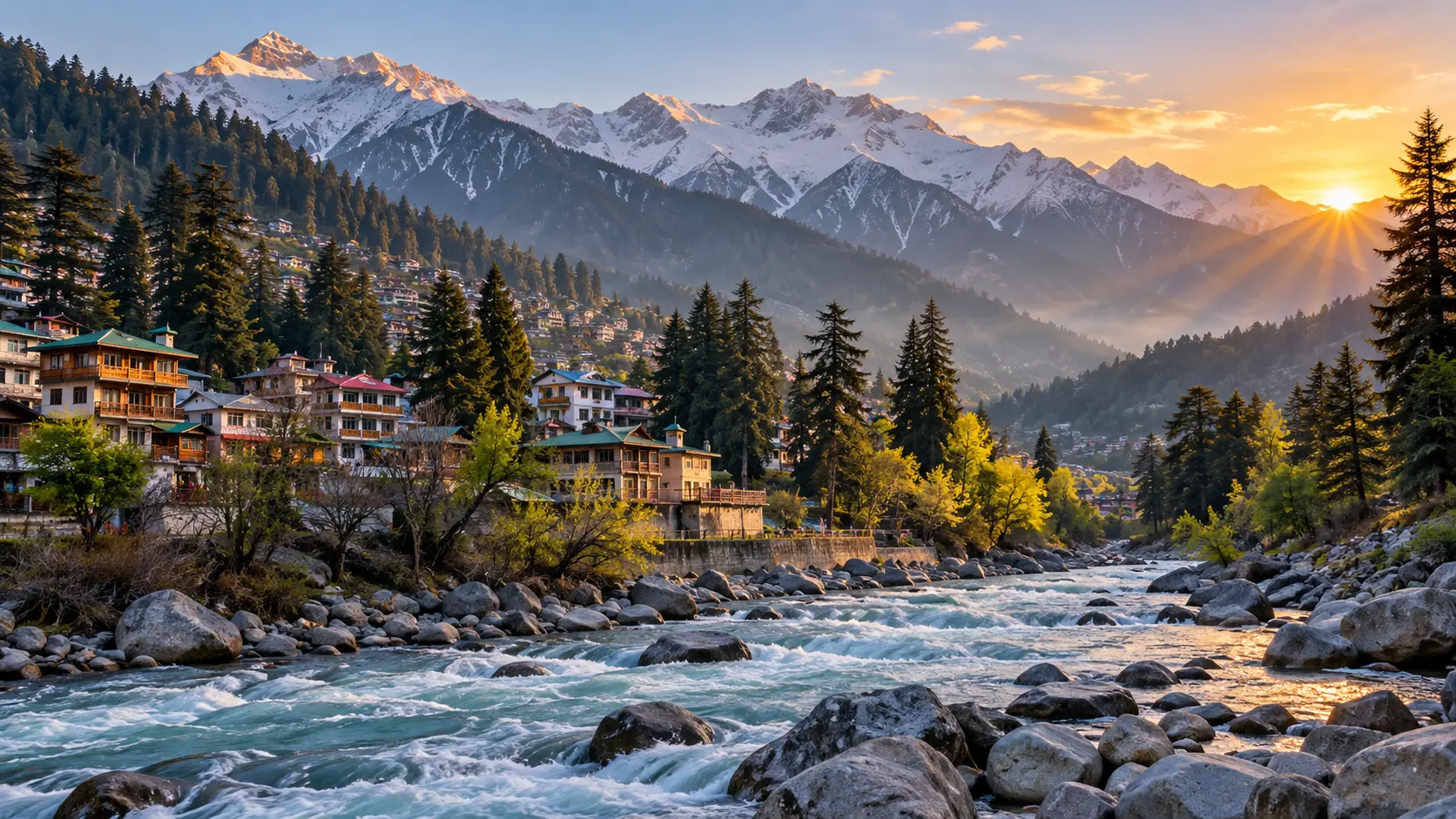 Manali is a top hill station famous for snow, adventure, and scenic Himalayan views