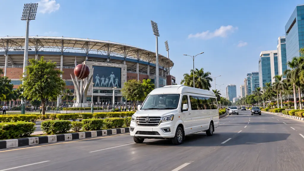 Delhi to Mohali Tempo Traveller destination view