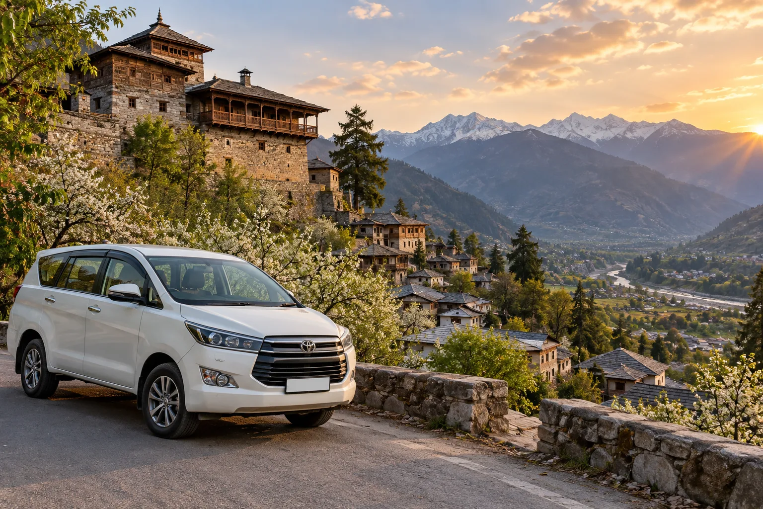 Illustrative Himachal destination image for Naggar Urbania trip