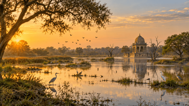 Delhi to Bharatpur Tempo Traveller — original Rajasthan travel image