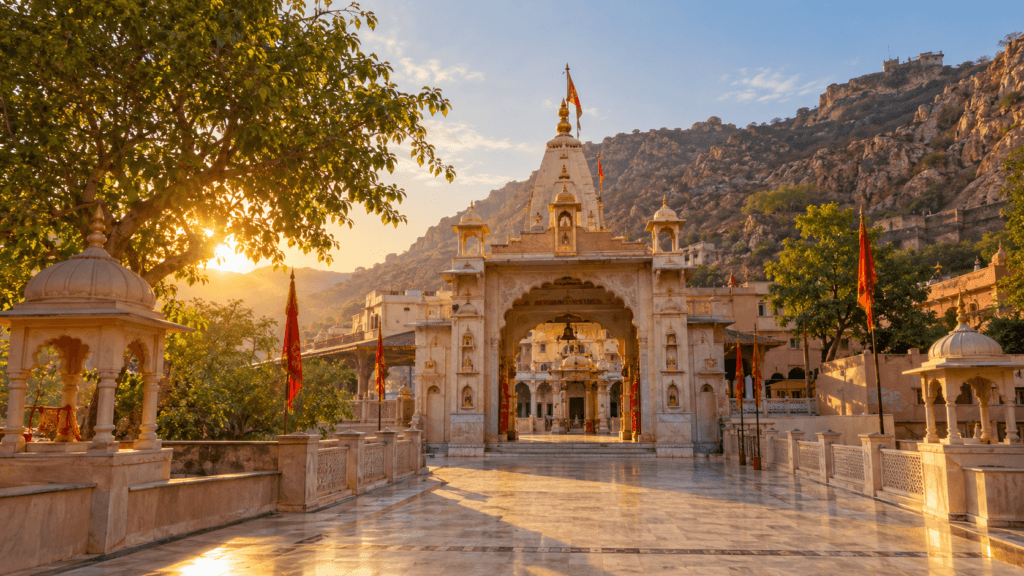 Delhi to Mehandipur Balaji Tempo Traveller — original Rajasthan travel image
