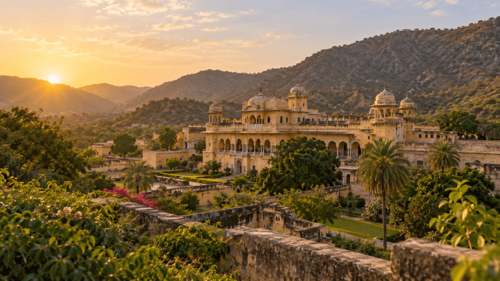 Delhi to Sariska Tempo Traveller — original Rajasthan travel image