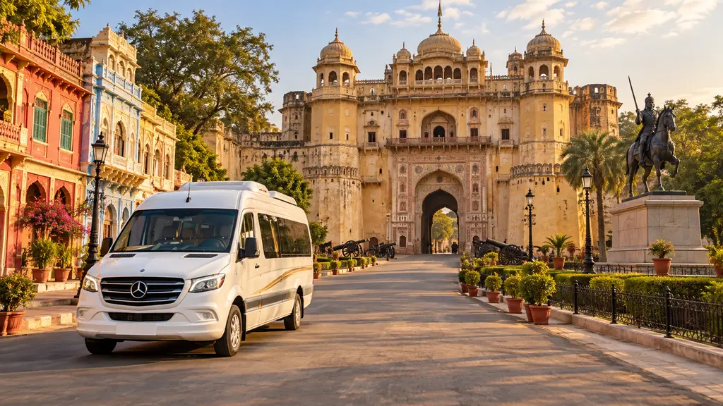Delhi to Patiala Tempo Traveller destination view
