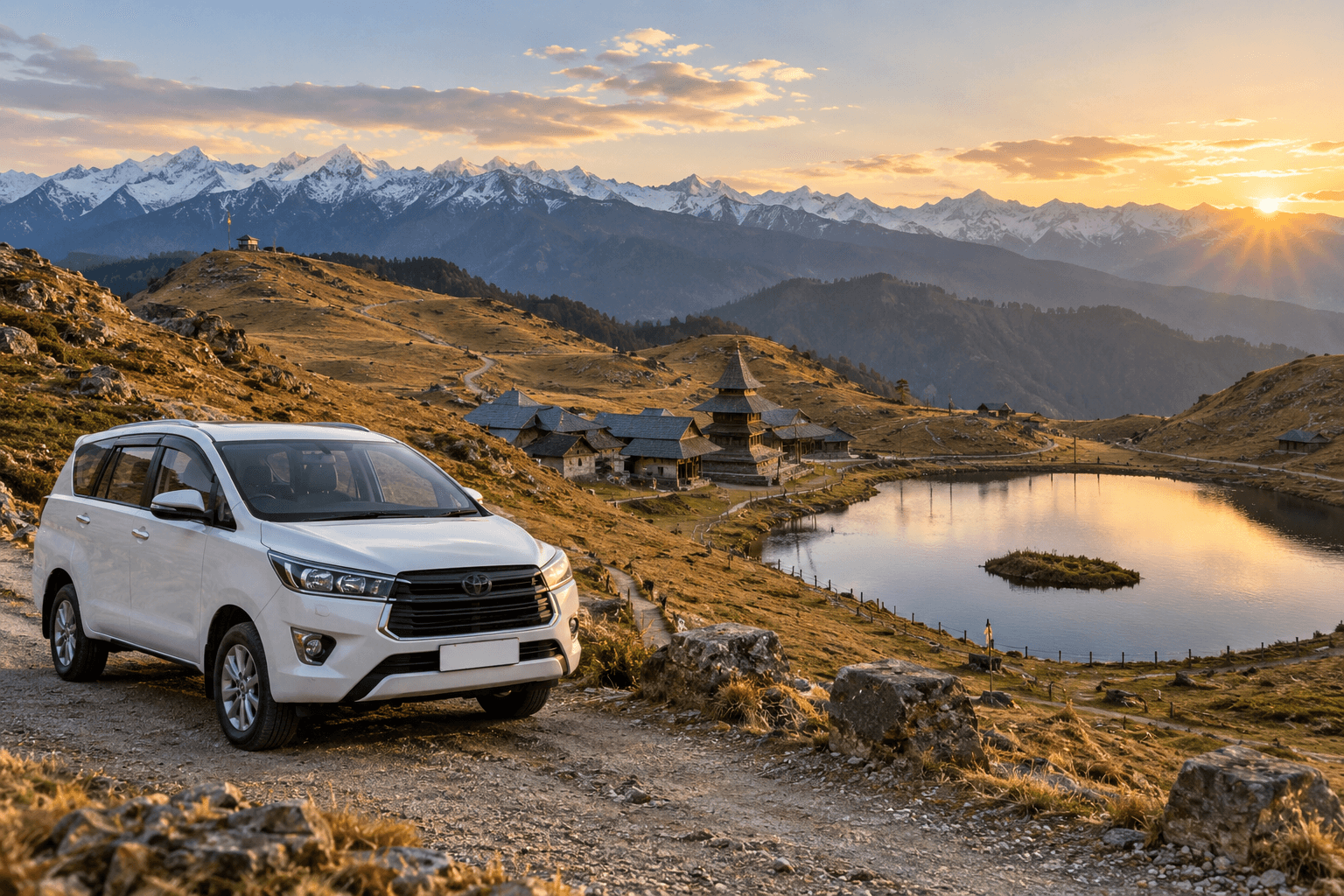 Delhi to Prashar Lake car rental with driver