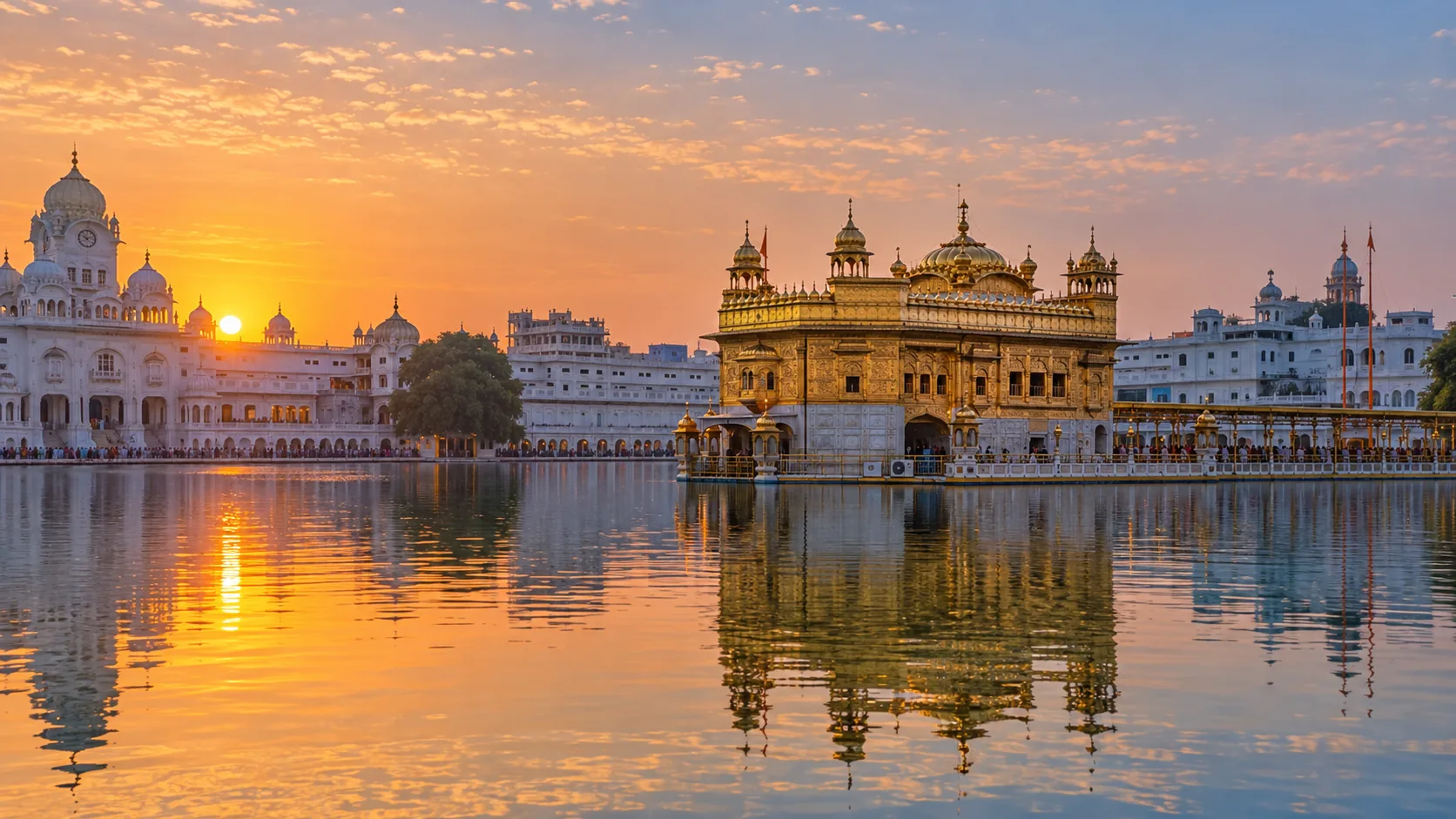 Illustrative Punjab destination scene for Amritsar