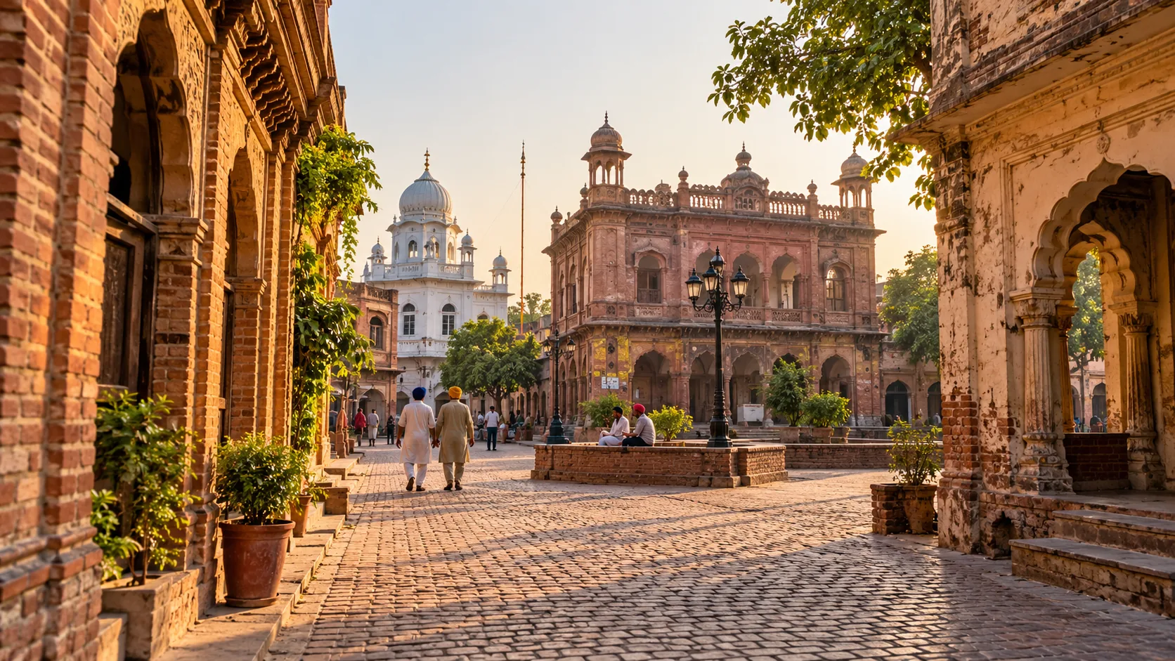 Illustrative Punjab destination scene for Batala