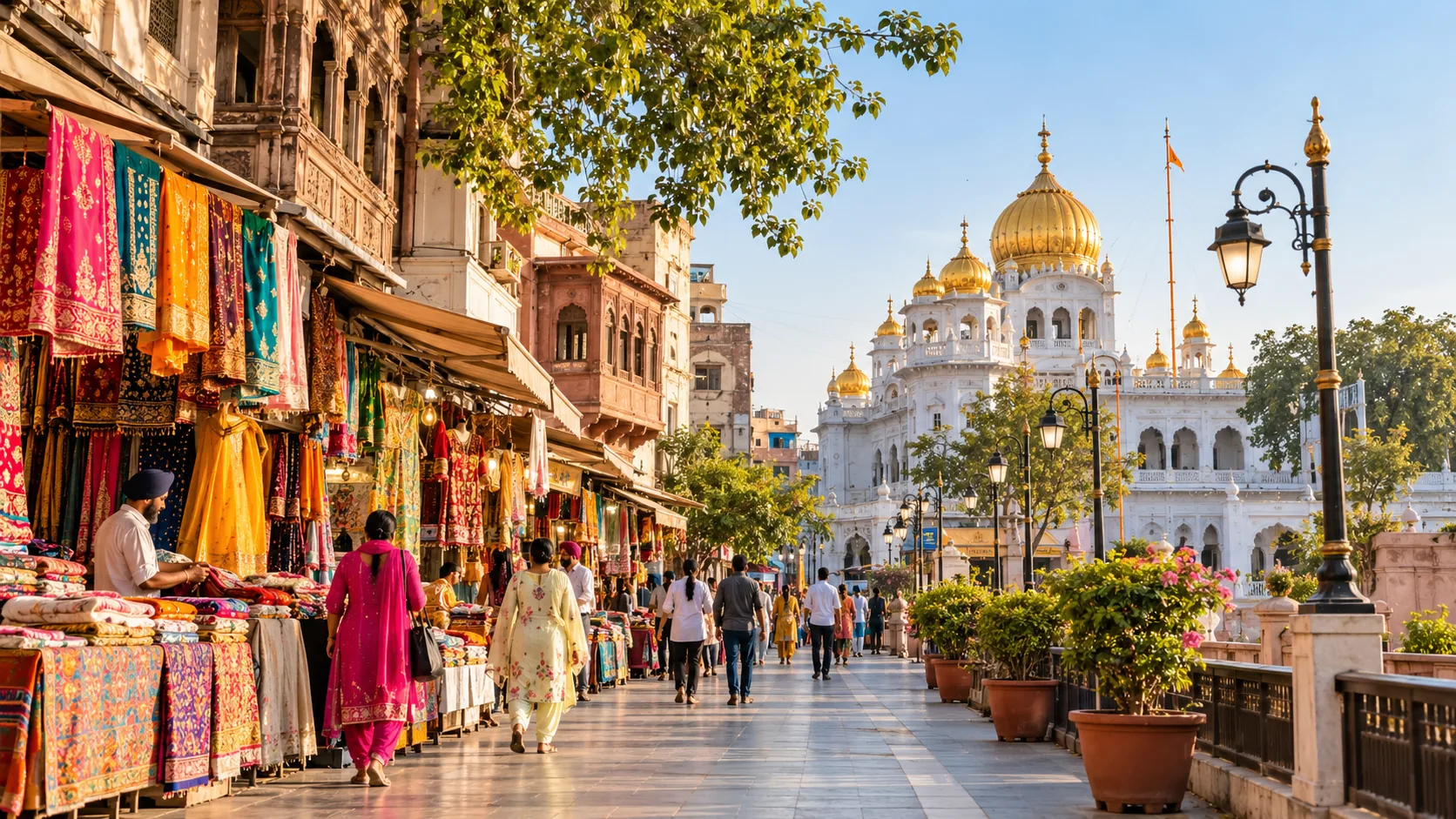 Illustrative Punjab destination scene for Jalandhar