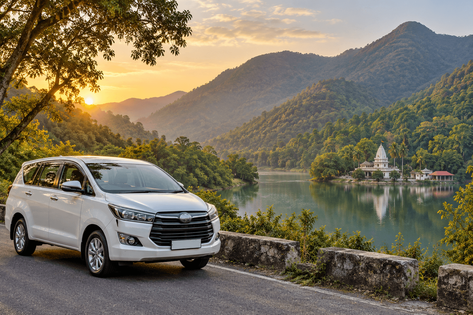 Delhi to Renuka Ji car rental with driver