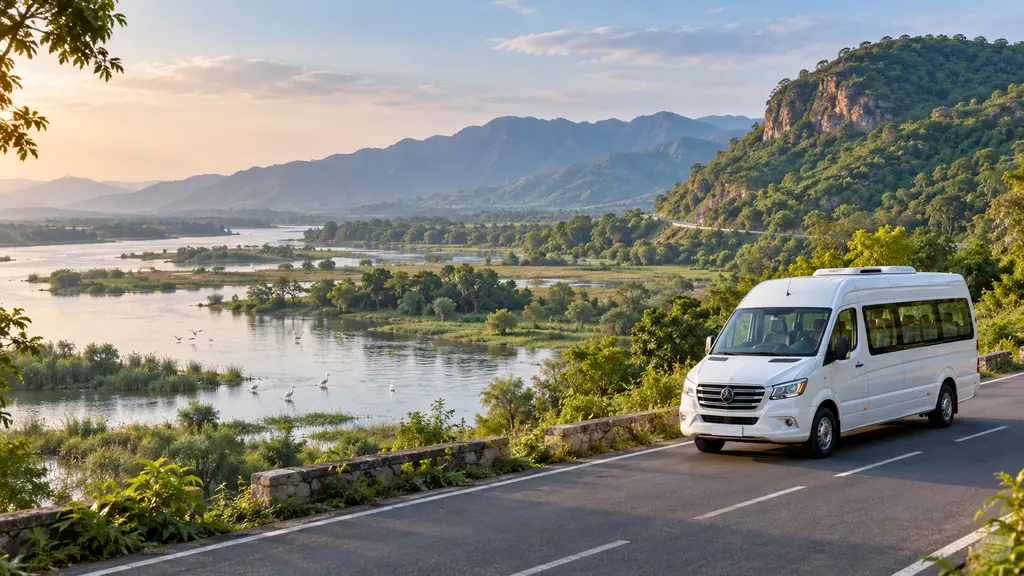 Delhi to Rupnagar Tempo Traveller destination view