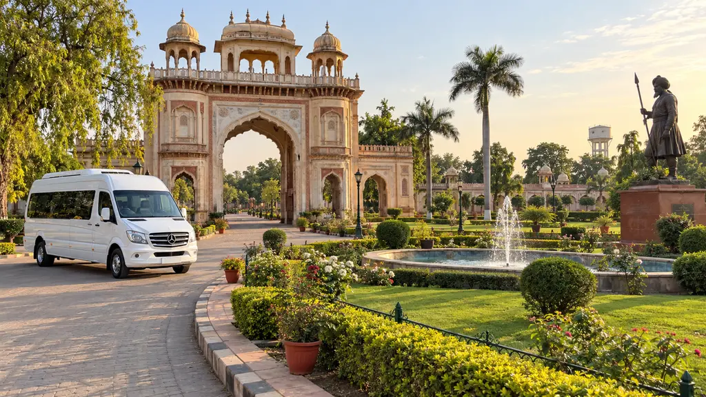 Delhi to Sangrur Tempo Traveller destination view