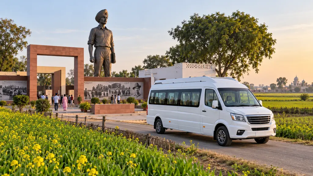 Delhi to SBS Nagar (Nawanshahr) Tempo Traveller destination view