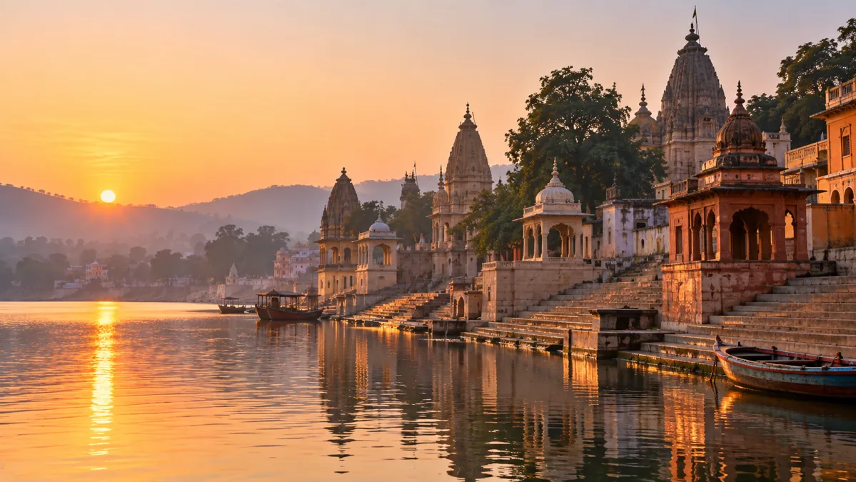 Travel illustration of Chitrakoot, Uttar Pradesh