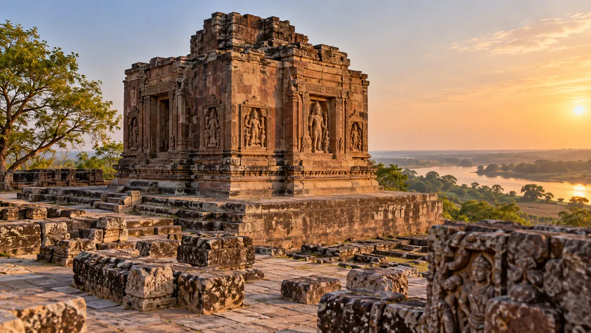 Travel illustration of Deogarh, Uttar Pradesh