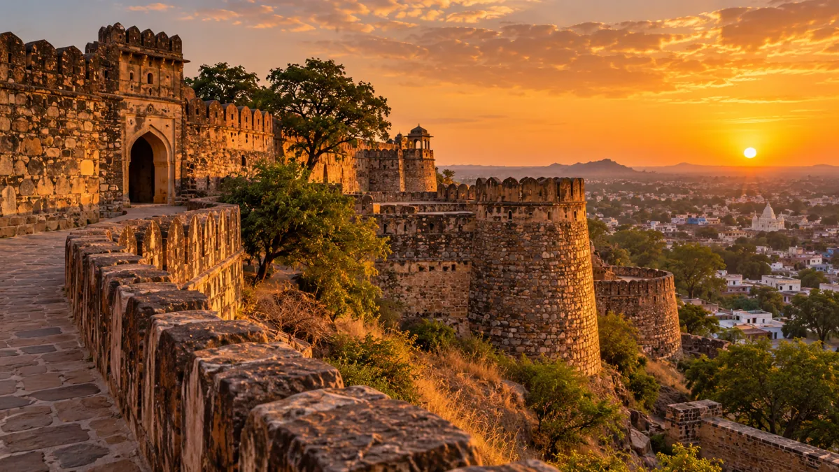 Travel illustration of Jhansi, Uttar Pradesh