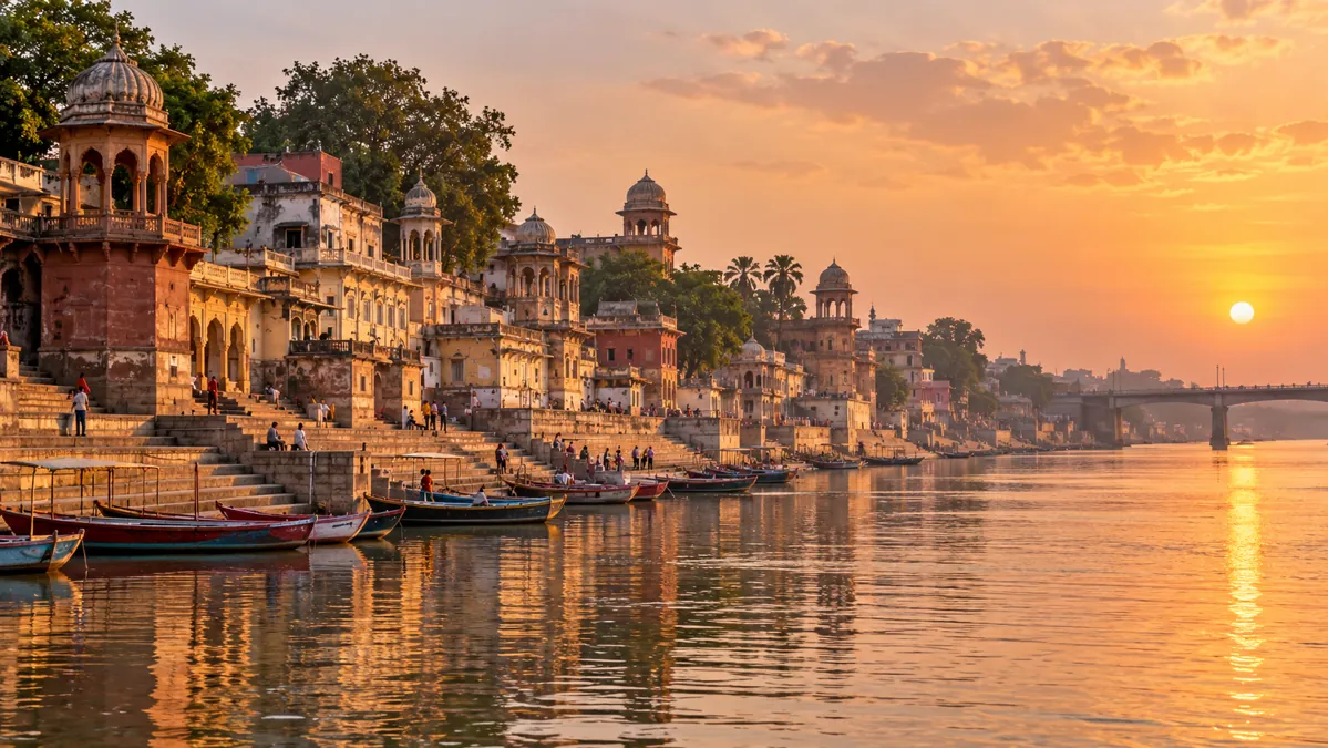Travel illustration of Kanpur, Uttar Pradesh