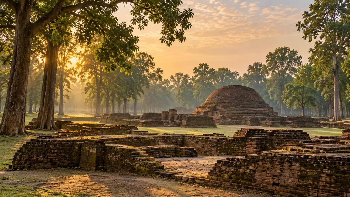 Travel illustration of Kapilvastu, Uttar Pradesh