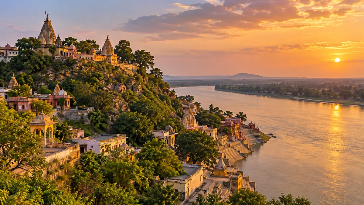 Travel illustration of Vindhyachal, Uttar Pradesh