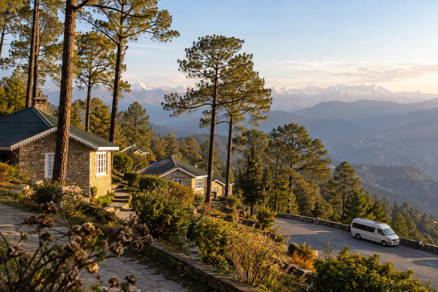 Illustrative Urbania journey near Abbott Mount, Uttarakhand